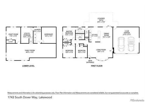 1743 S Dover Way Lakewood CO 80232