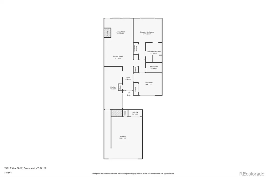 7161 S Vine Circle Centennial CO 80122