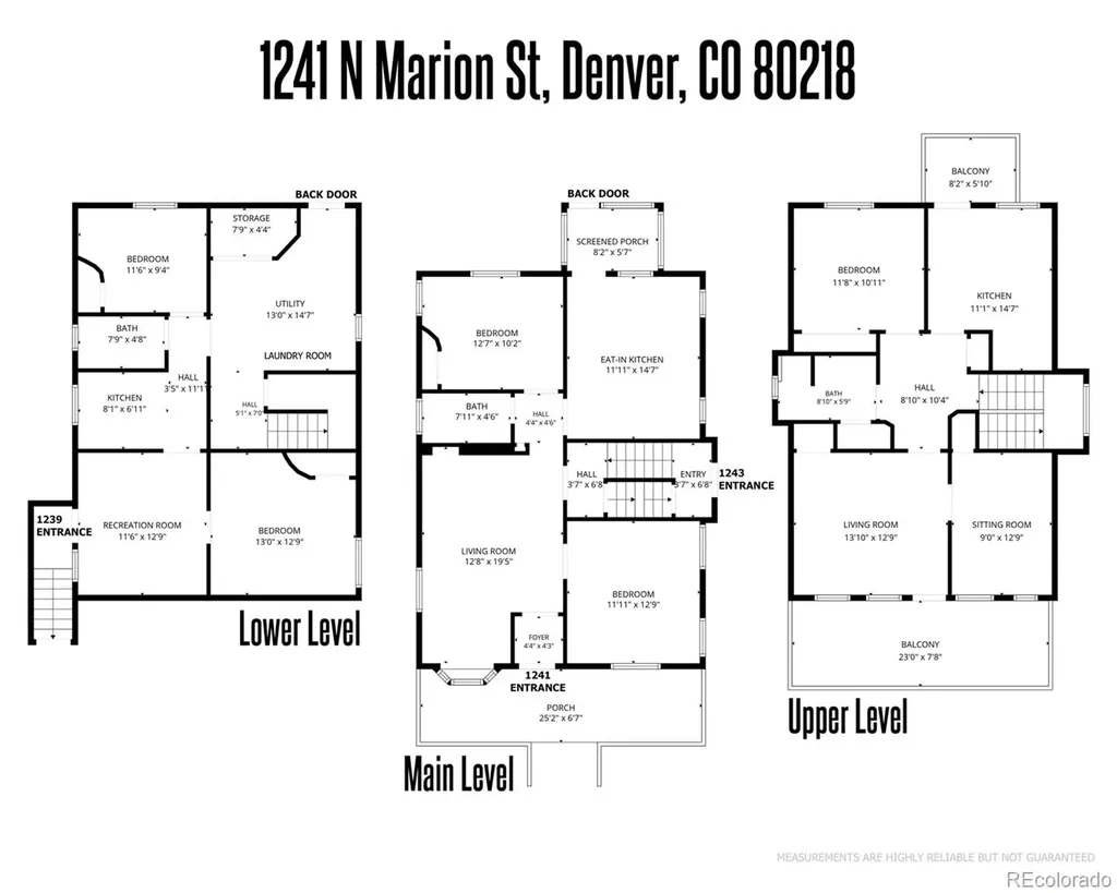 1243 N Marion Street Denver CO 80218