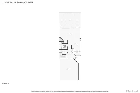 12343 E 2nd Drive Aurora CO 80011