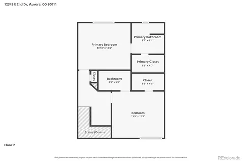 12343 E 2nd Drive Aurora CO 80011
