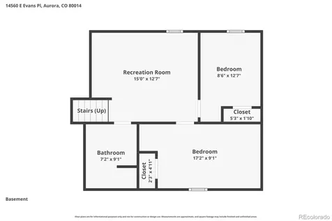 14560 E Evans Place Aurora CO 80014