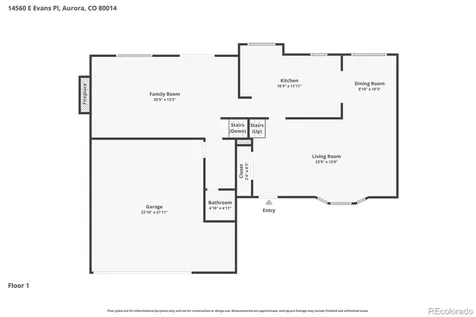 14560 E Evans Place Aurora CO 80014