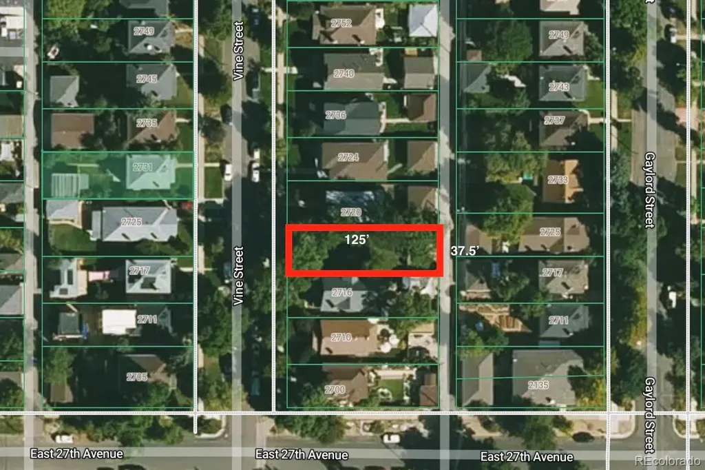 2718 N Vine Street Denver CO 80205