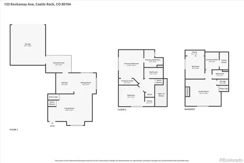 133 Rockaway Castle Rock CO 80104