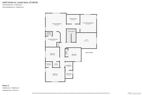 2420 Thistle Court Castle Rock CO 80109