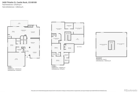 2420 Thistle Court Castle Rock CO 80109