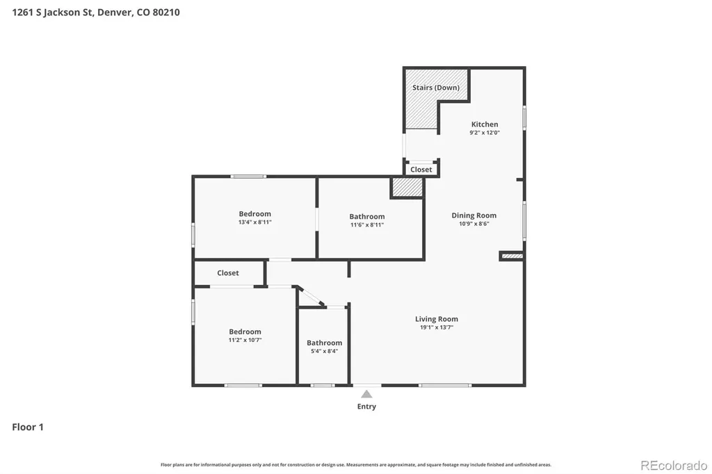1261 S Jackson Street Denver CO 80210