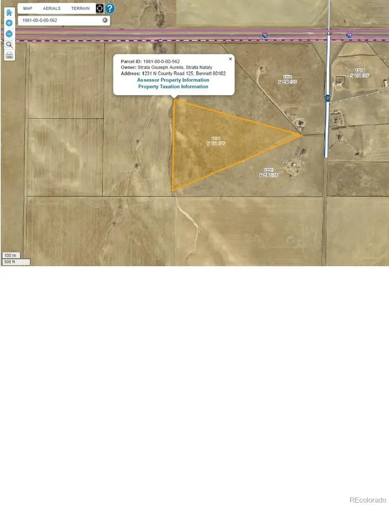 1231 N County Road 125 Bennett CO 80102