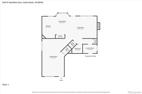 5247 E Hamilton Avenue Castle Rock CO 80104