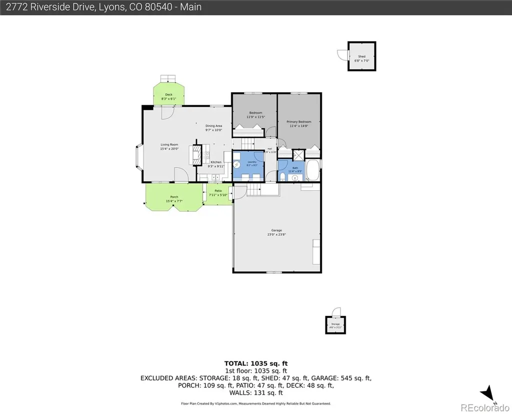 2772 Riverside Drive Lyons CO 80540