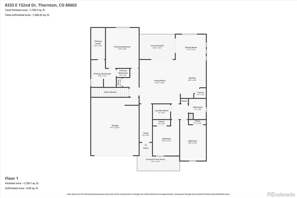 8333 E 132nd Drive Thornton CO 80602