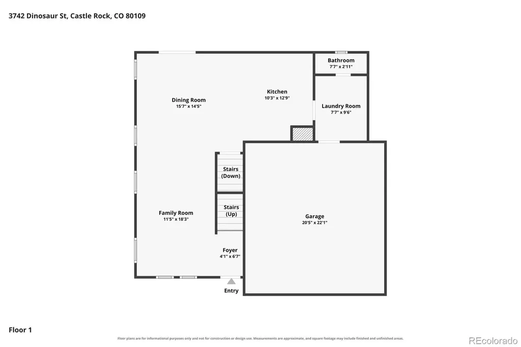 3742 Dinosaur Street Castle Rock CO 80109