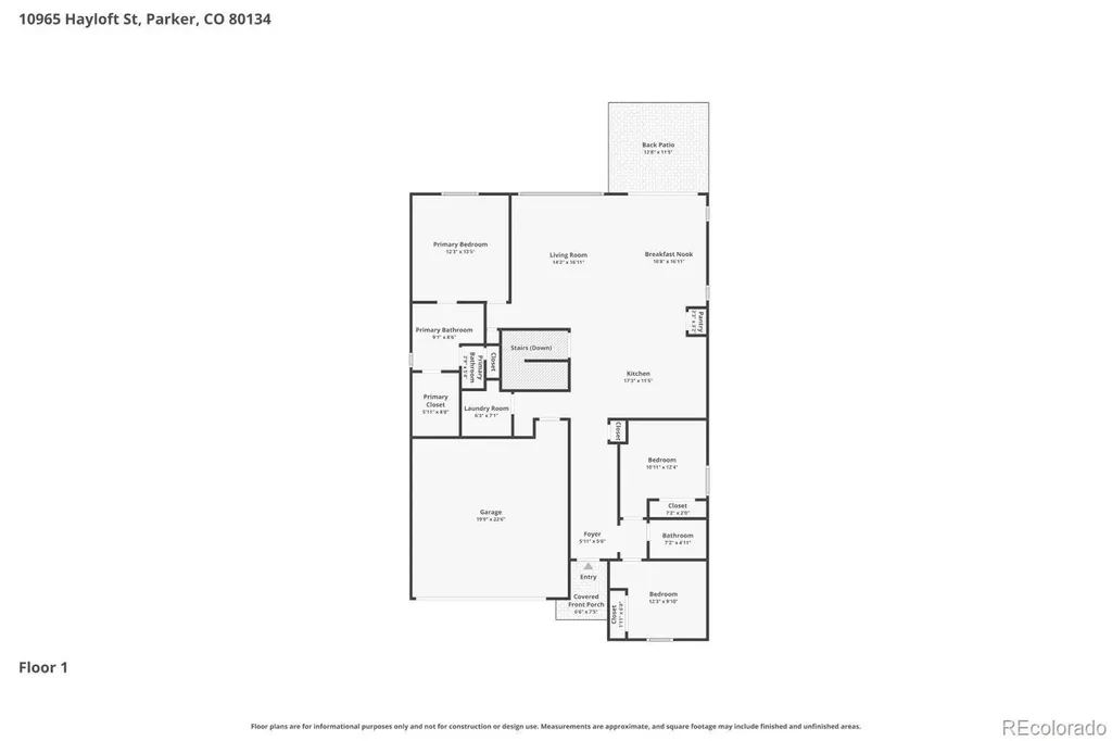 10965 Hayloft Street Parker CO 80134