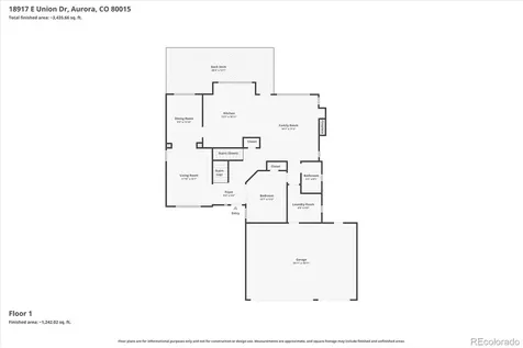 18917 E Union Drive Aurora CO 80015