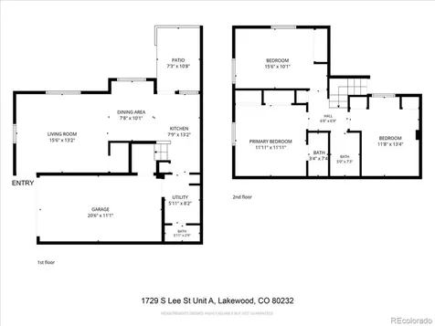 1729 S Lee Street Lakewood CO 80232