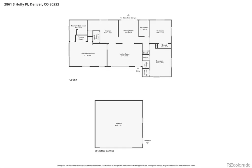 2861 S Holly Place Denver CO 80222