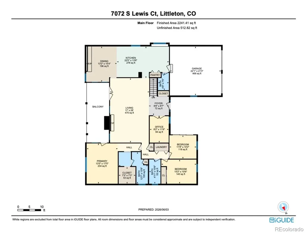 7072 S Lewis Court Littleton CO 80127