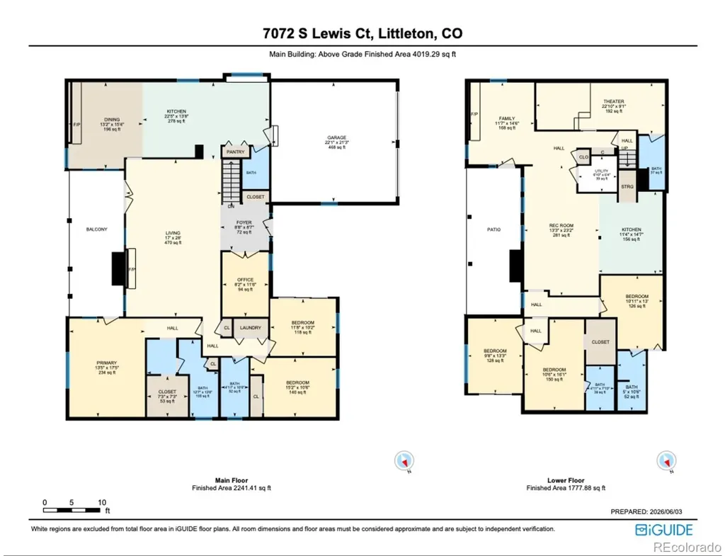 7072 S Lewis Court Littleton CO 80127