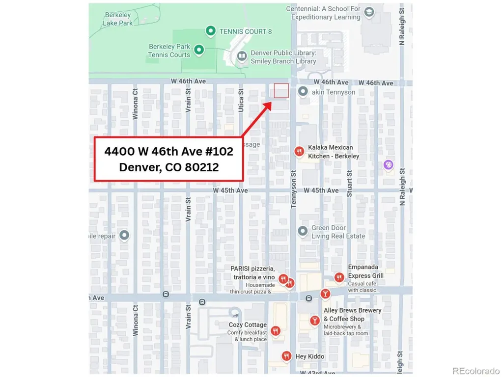 4400 W 46th Avenue Denver CO 80212