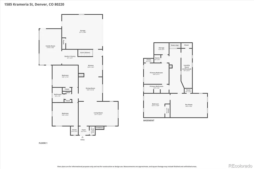 1585 Krameria Street Denver CO 80220