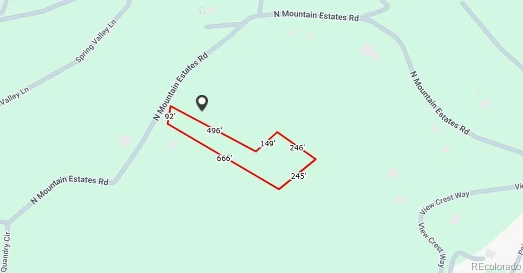 2356 N Mountain Estates Road Florissant CO 80816