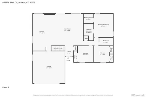 8656 W 84th Circle Arvada CO 80005