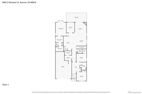 8901 S Ukraine Court Aurora CO 80016