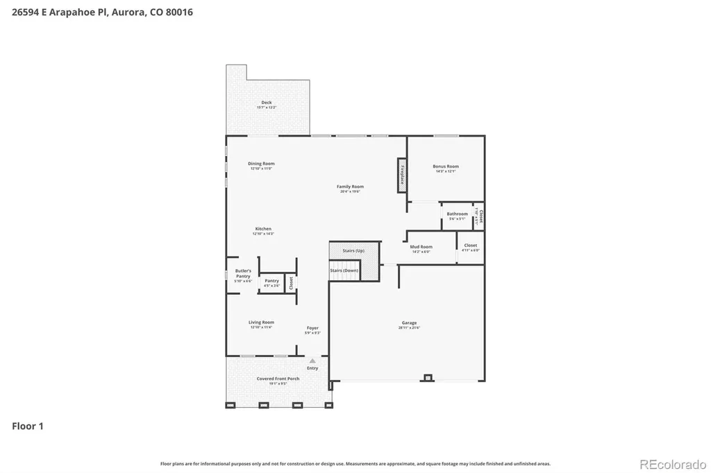 26594 E Arapahoe Place Aurora CO 80016