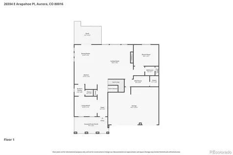 26594 E Arapahoe Place Aurora CO 80016
