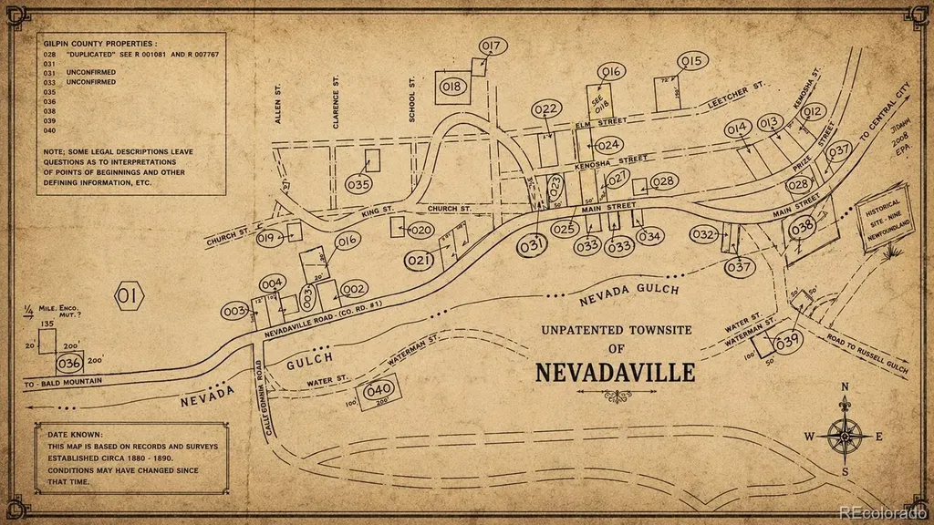 01 Nevadaville Road Central City CO 80427