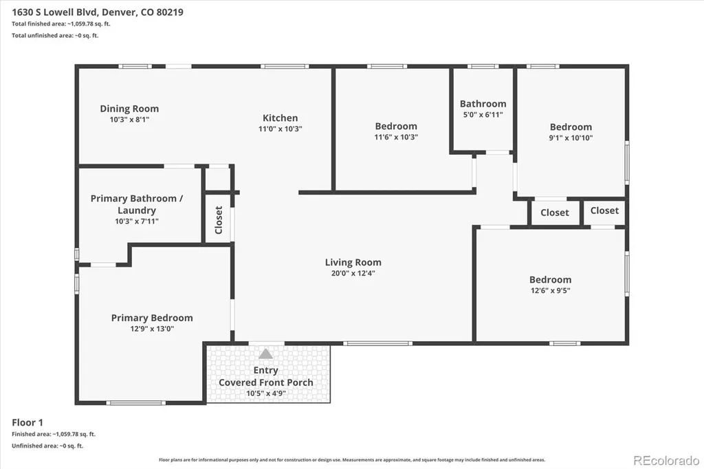 1630 S Lowell Boulevard Denver CO 80219