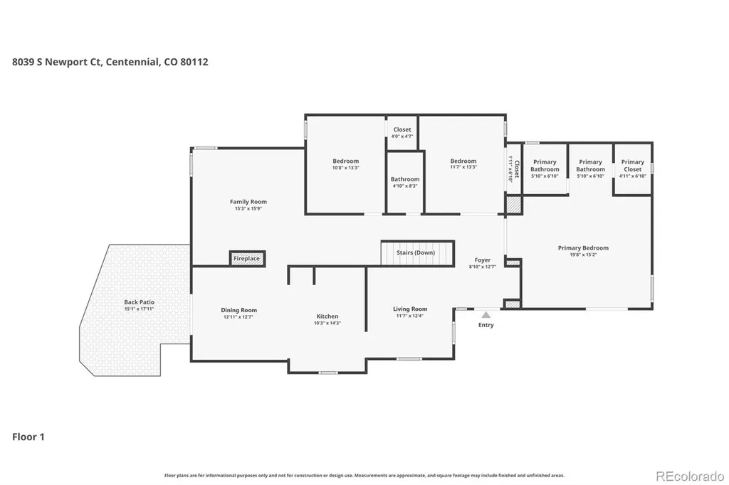 8039 S Newport Court Centennial CO 80112