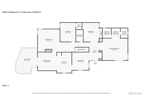 8039 S Newport Court Centennial CO 80112