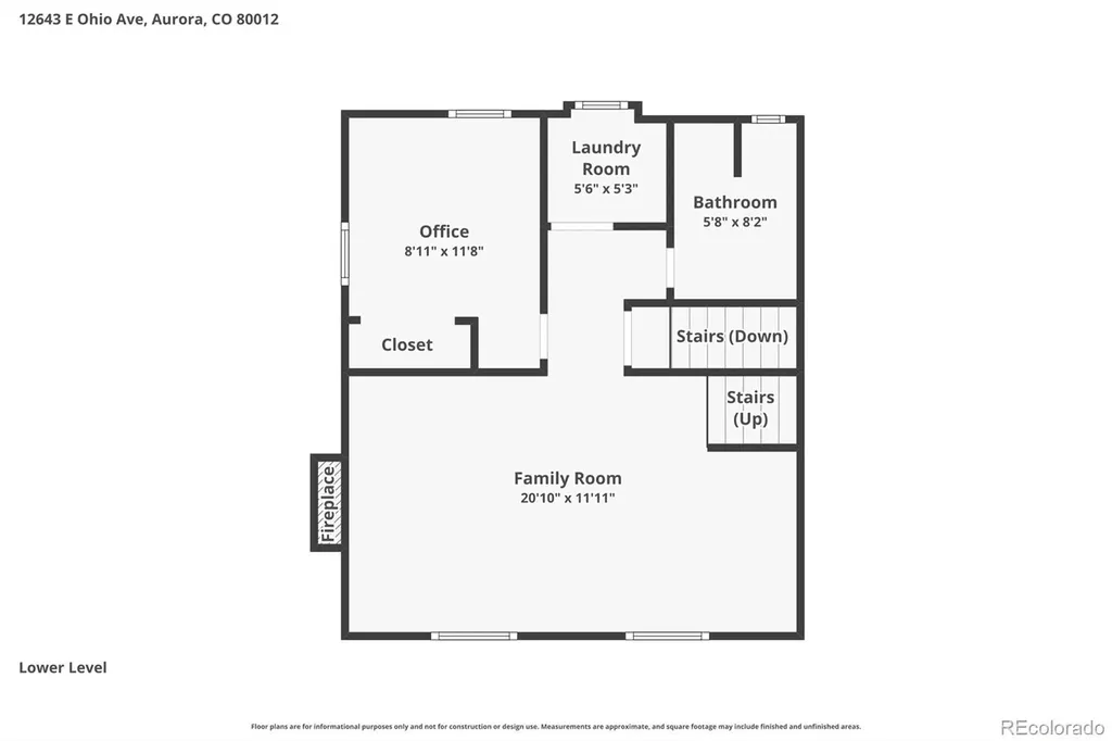 12643 E Ohio Avenue Aurora CO 80012