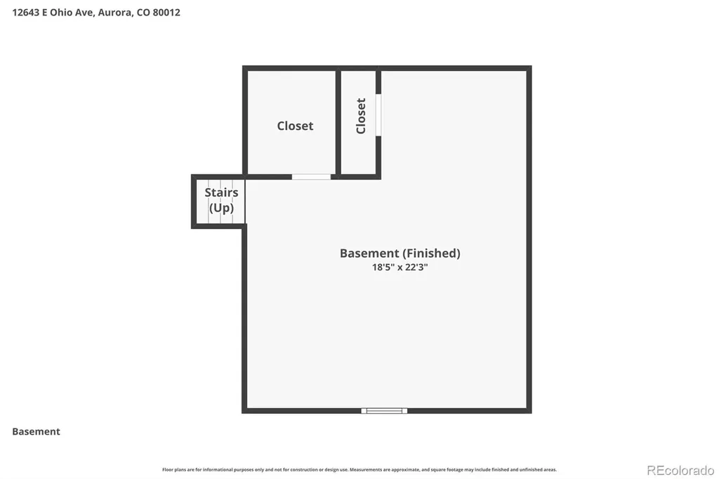 12643 E Ohio Avenue Aurora CO 80012