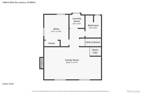 12643 E Ohio Avenue Aurora CO 80012