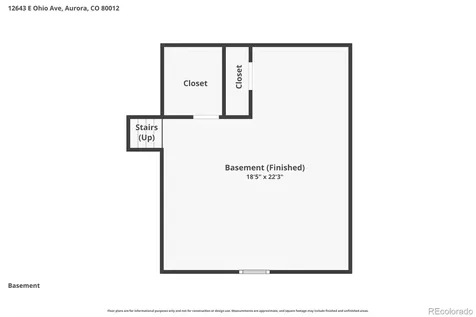 12643 E Ohio Avenue Aurora CO 80012