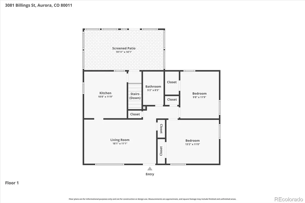 3081 Billings Street Aurora CO 80011