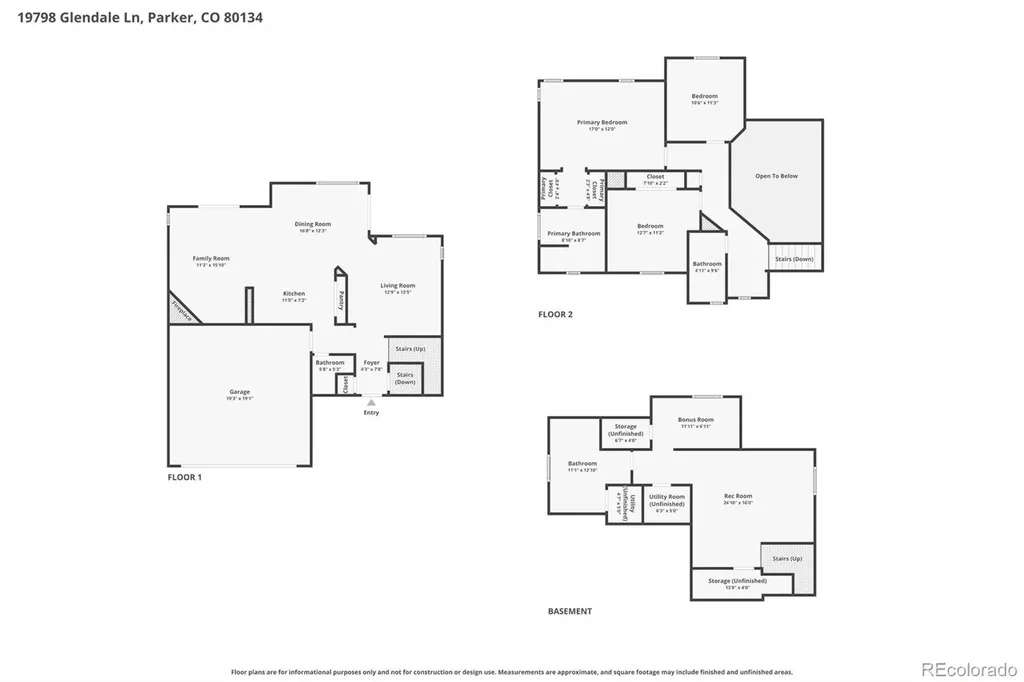 19798 Glendale Lane Parker CO 80134