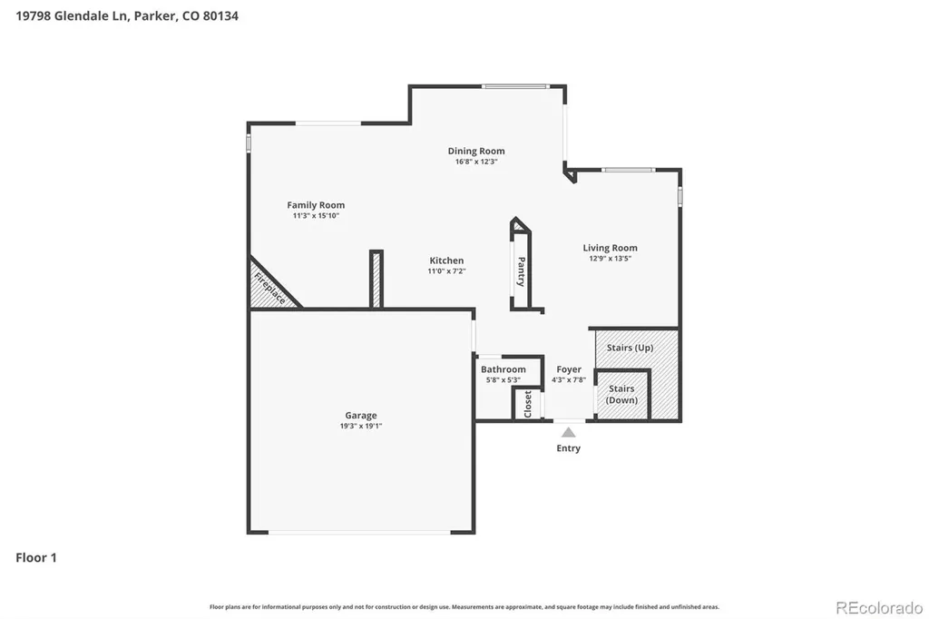 19798 Glendale Lane Parker CO 80134