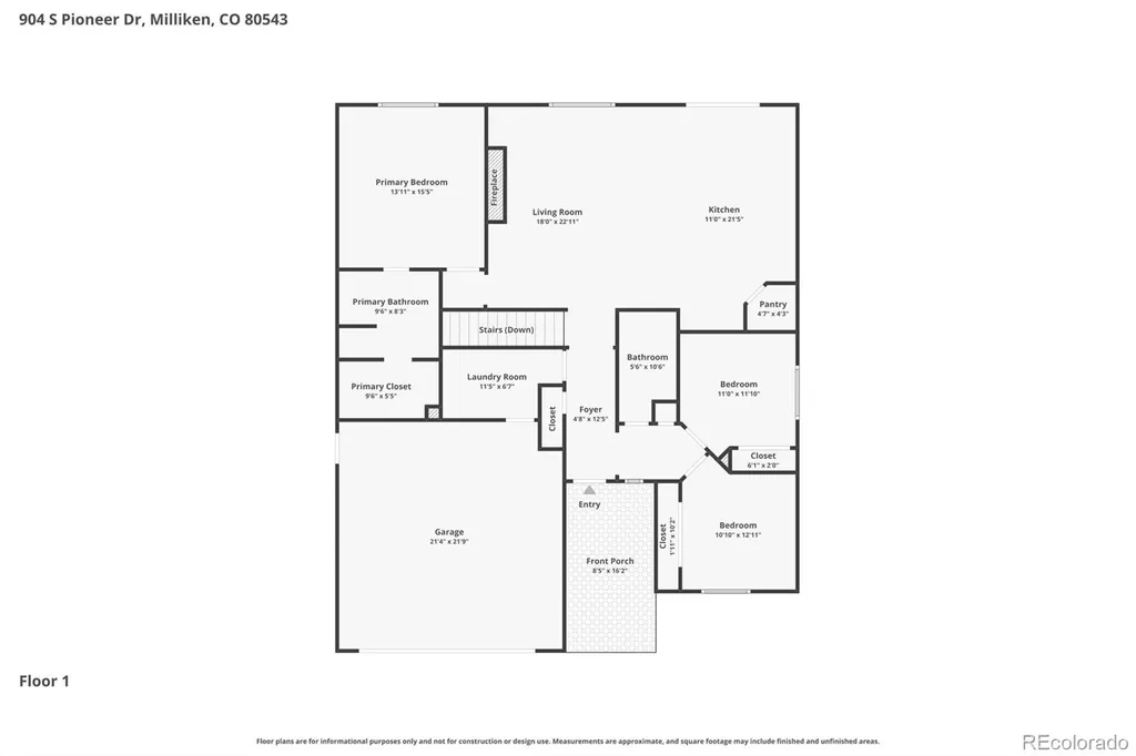 904 Pioneer Drive Milliken CO 80543