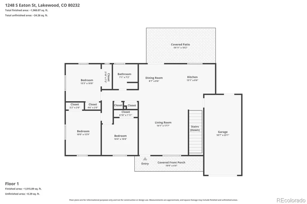 1248 S Eaton Street Lakewood CO 80232