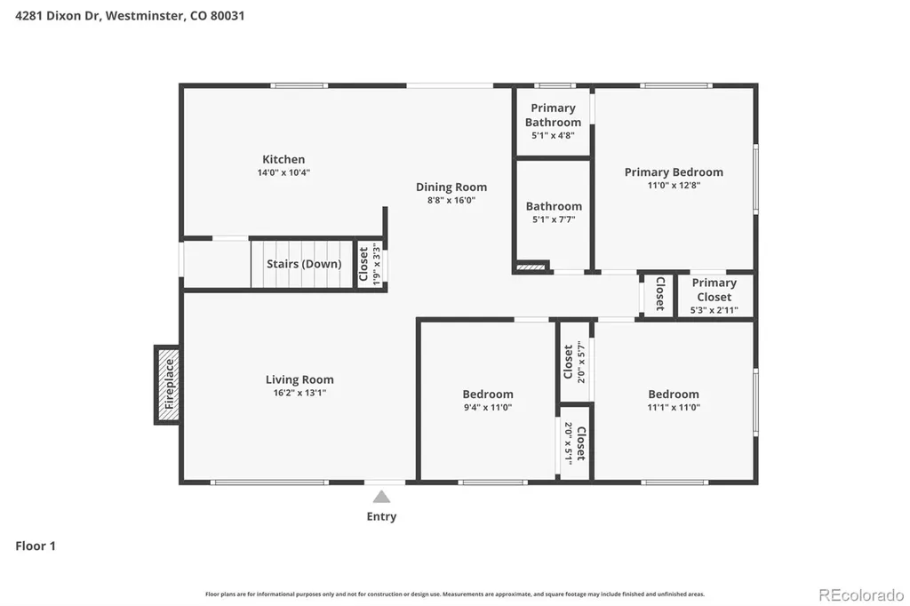 4281 Dixon Drive Westminster CO 80031
