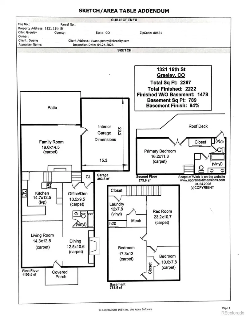 1321 15th Street Greeley CO 80631
