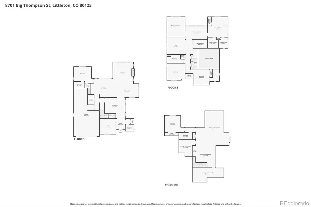 8701 Big Thompson Street Littleton CO 80125