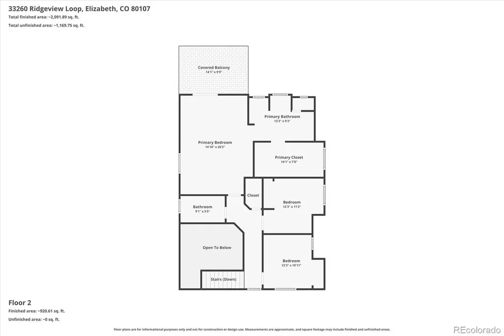 33260 Ridgeview Loop Elizabeth CO 80107