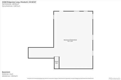 33260 Ridgeview Loop Elizabeth CO 80107