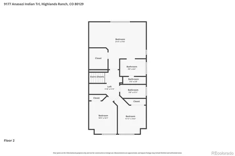 9177 Anasazi Indian Trail Highlands Ranch CO 80129