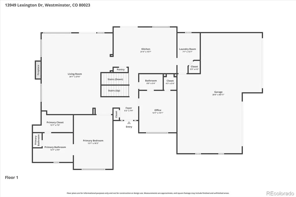 13949 Lexington Drive Westminster CO 80023